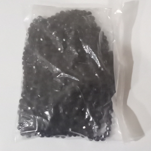 2 Pound Bag of Purple Color Glass Beads In Individual Strands - Picture 2 of 4